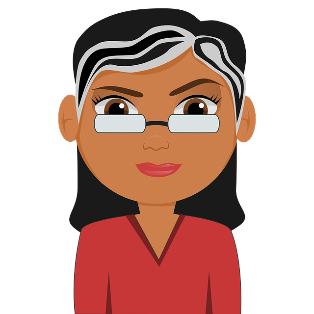 imagen de una mujer con gafas
