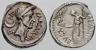 Denarios de César