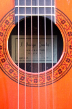 Cuerdas de una guitarra
