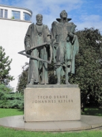 Recordatorio de Tycho Brahe y Johannes Kepler