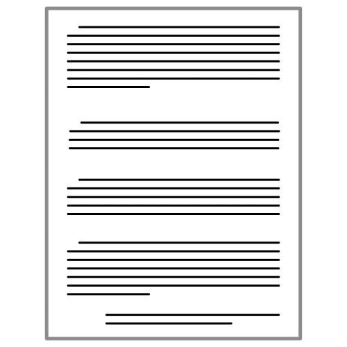 Imagen que muestra el pictograma texto
