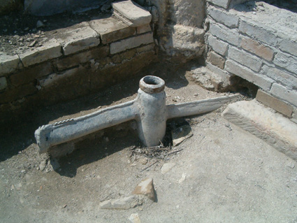 tubería de plomo