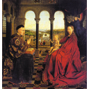Van Eyck. Virgen del canciller Rolin
