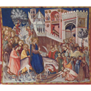 Lorenzetti. Cristo entrando en Jerusalén