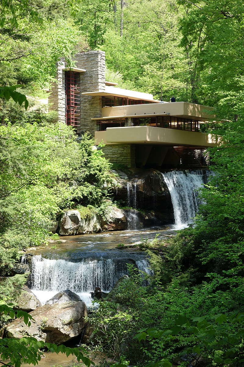 Casa de la Cascada. Frank Lloyd Wright
