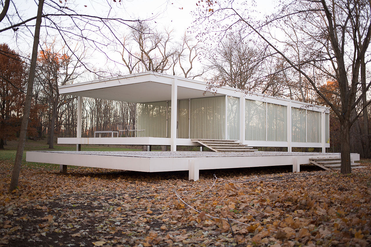 Casa Farnsworth. Mies van der Rohe. 1946