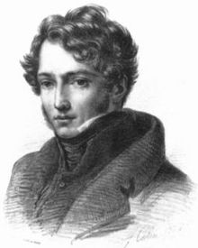 Théodoro Géricault por Alexandre Colin. 1816