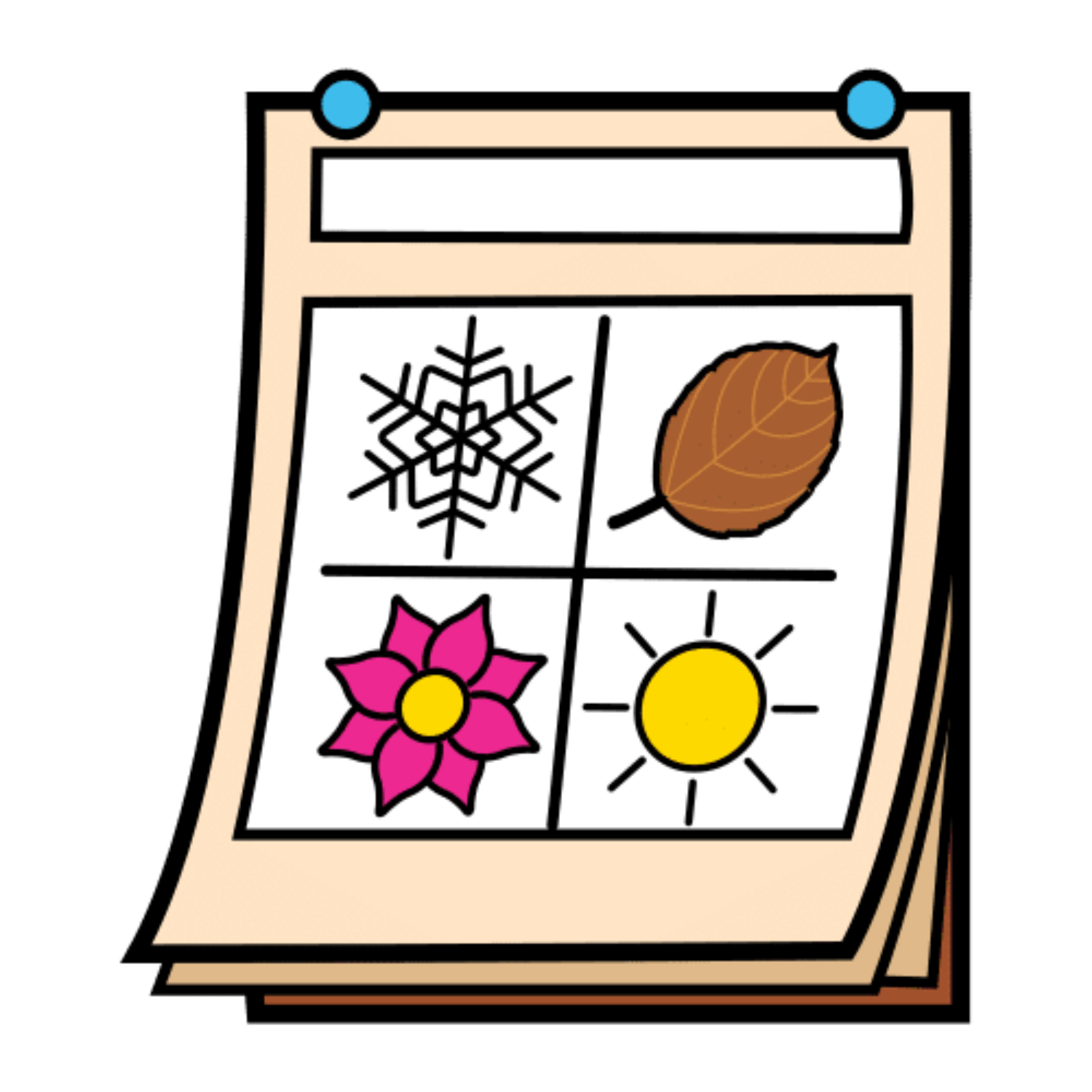 La imagen muestra símbolos que representan las estaciones.