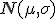 N(\mu,\sigma)