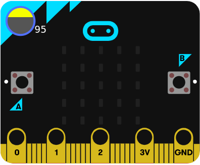 Imagen que describe la representación del sensor de luz en un sonido de la micro:bit