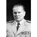 Mariscal Tito fue el principal arquitecto de la segunda Yugoslavia, una federación socialista, que duró desde la Segunda Guerra Mundial hasta 1991. A pesar de ser uno de los fundadores del Kominform, fue también el primero en desafiar la hegemonía soviética. Fue partidario de la vía al socialismo independiente (a veces denominado «titoísmo»), y uno de los principales fundadores y promotores del Movimiento de Países No Alineados, así como su primer secretario general. Como tal, apoyó la política de no alineamiento entre los dos bloques hostiles en la Guerra Fría.