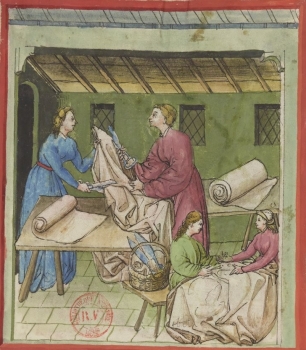Trabajadoras en el taller