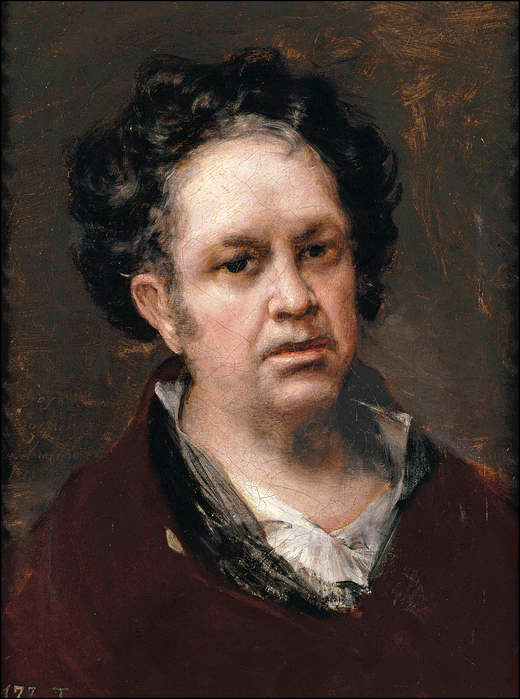 Autorretrato de Goya en 1815