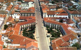 Vista panorámica de La Carolina en Jaén.
