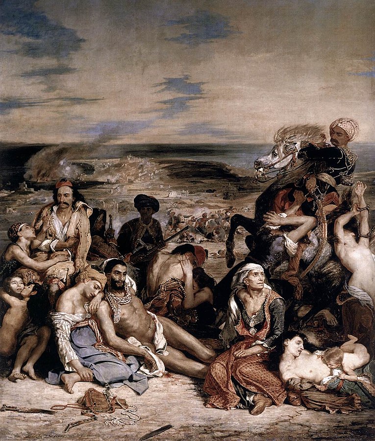 Delacroix. La masacre de Quíos