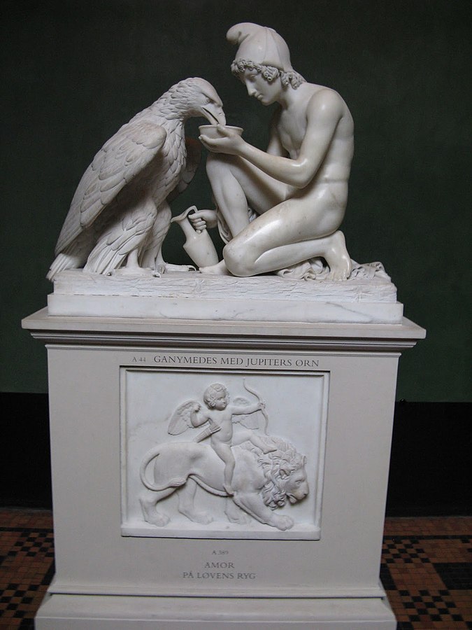 Ganímedes. Thorvaldsen