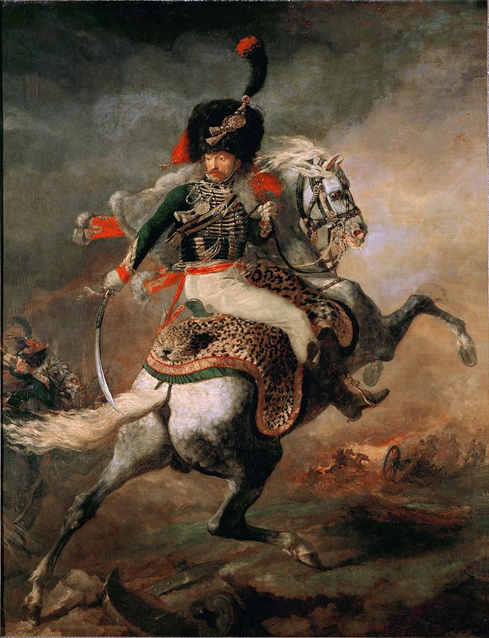 Géricault. La carga de los Húsares
