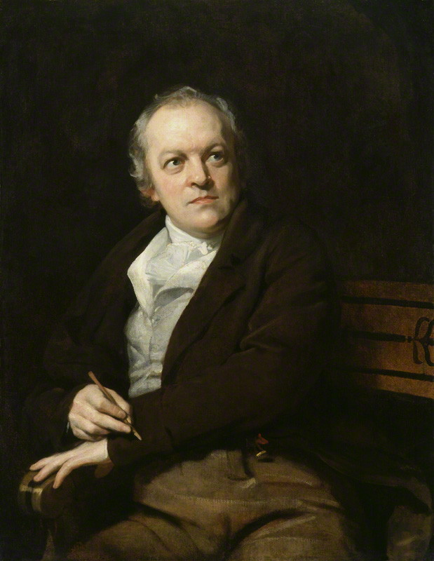 Retrato de William Blake.