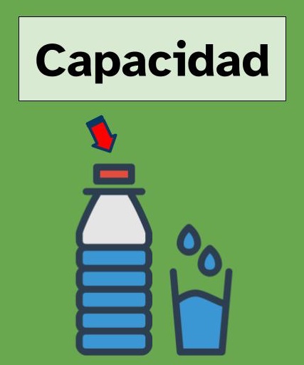 Ilustración de una botella de agua junto a un vaso lleno.