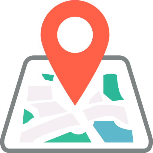ilustración de un mapa en el que hay señalado un punto en concreto en él
