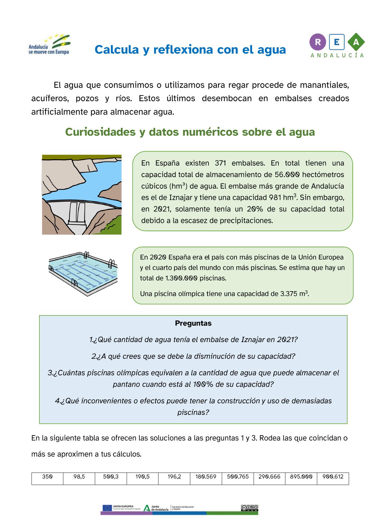 imagen perteneciente a la segunda página del documento PDF 'Problemas con el agua'