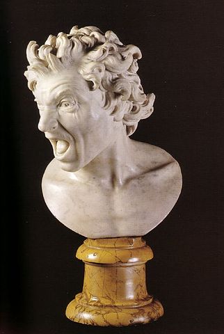Busto del Anima Dannata. Bernini, 1619