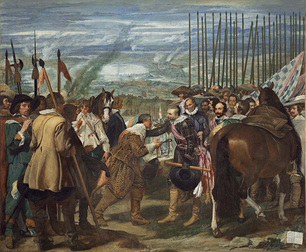 La rendición de Breda. Velázquez. 1635