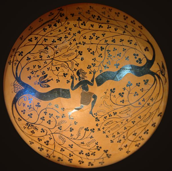El cazador de pájaros. 550 a.C. Museo del Louvre