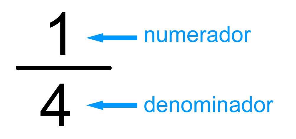Numerador y denominador