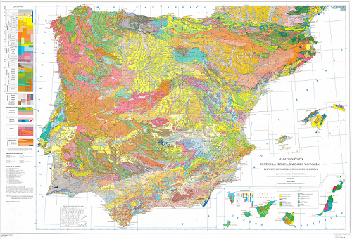 Mapa geológico escala 1:1000000