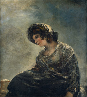 La lechera de Burdeos, Goya, 1827