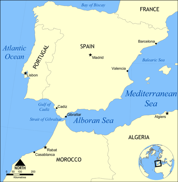 La proximidad de España con el norte de África, favorece todo tipo de intercambios con el Magreb