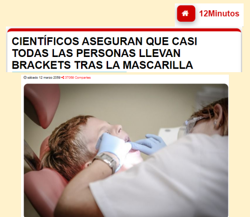 Noticia sobre el incremento de uso de los brackets