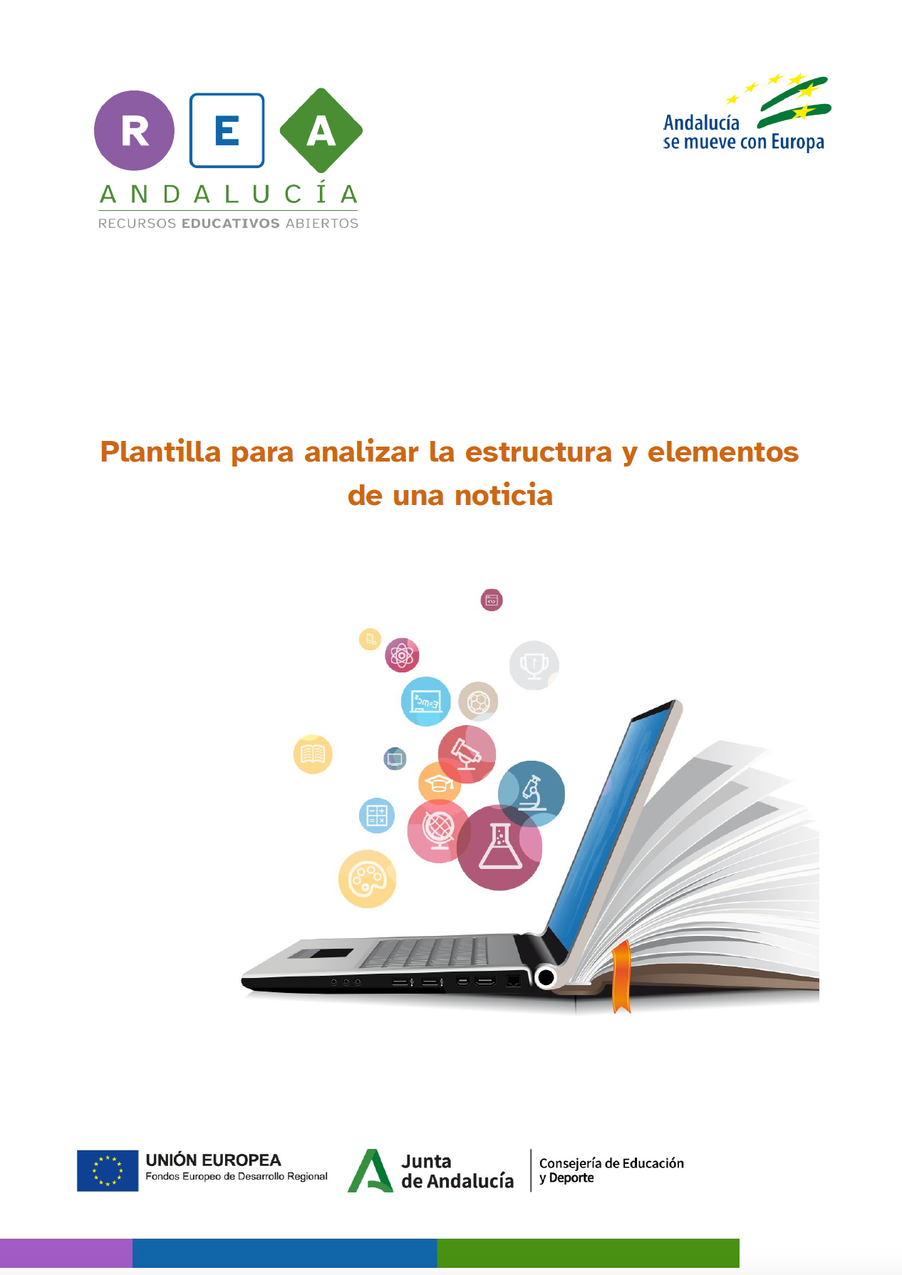 Plantilla para analizar estructura y elementos de noticia