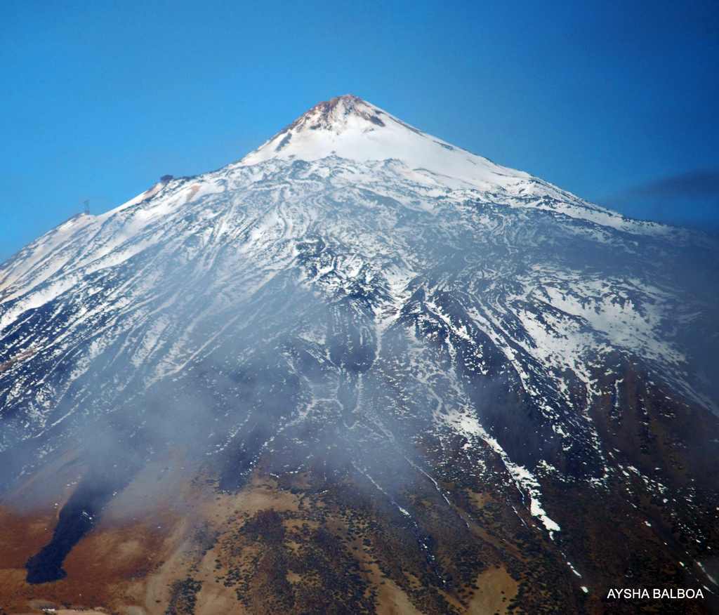La cumbre del Teide en la isla de Tenerife. Autora: Aysha Balboa.