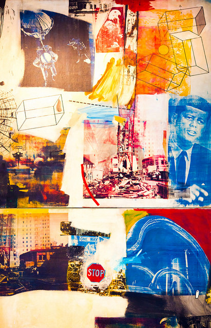 Retroactive I, obra de R. Rauschemberg, 1963