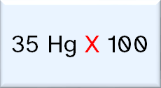 35 hectogramos multiplicados por 10