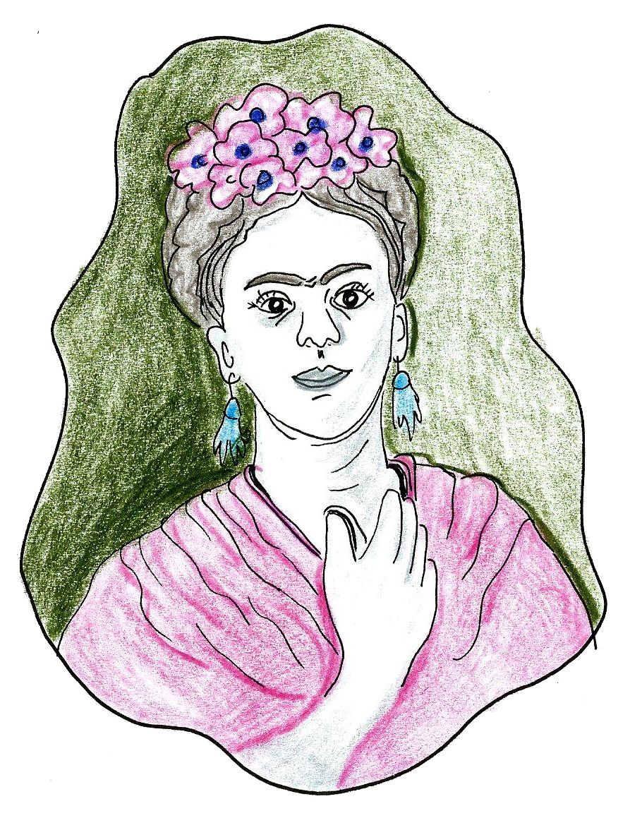 Frida Khalo dibujo