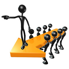 Empresario y equipo