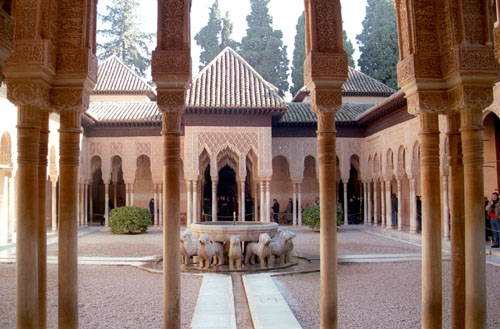 Patio de los Leones, Alhambra de Granada