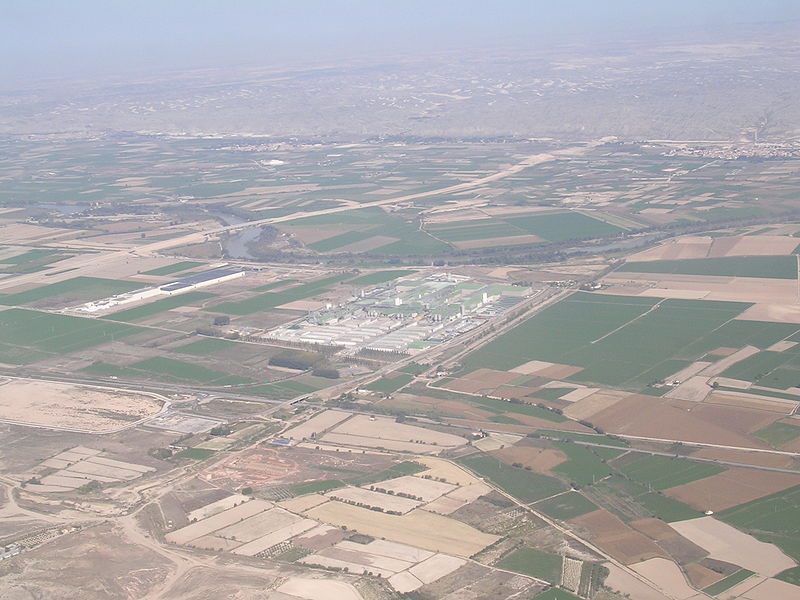 El valle del Ebro en la provincia de Zaragoza