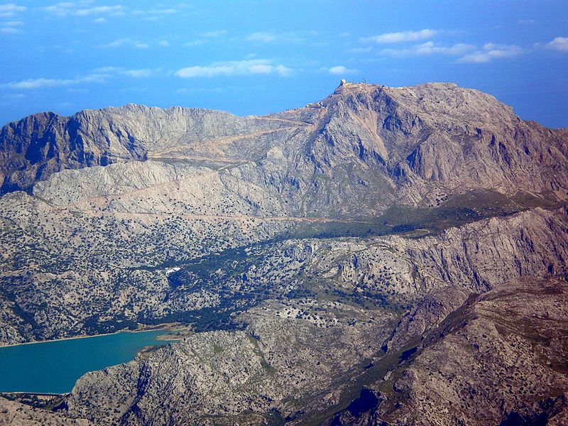 El Puig Major es la máxima altitud del archipiélago balear