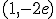 (1, -2e )
