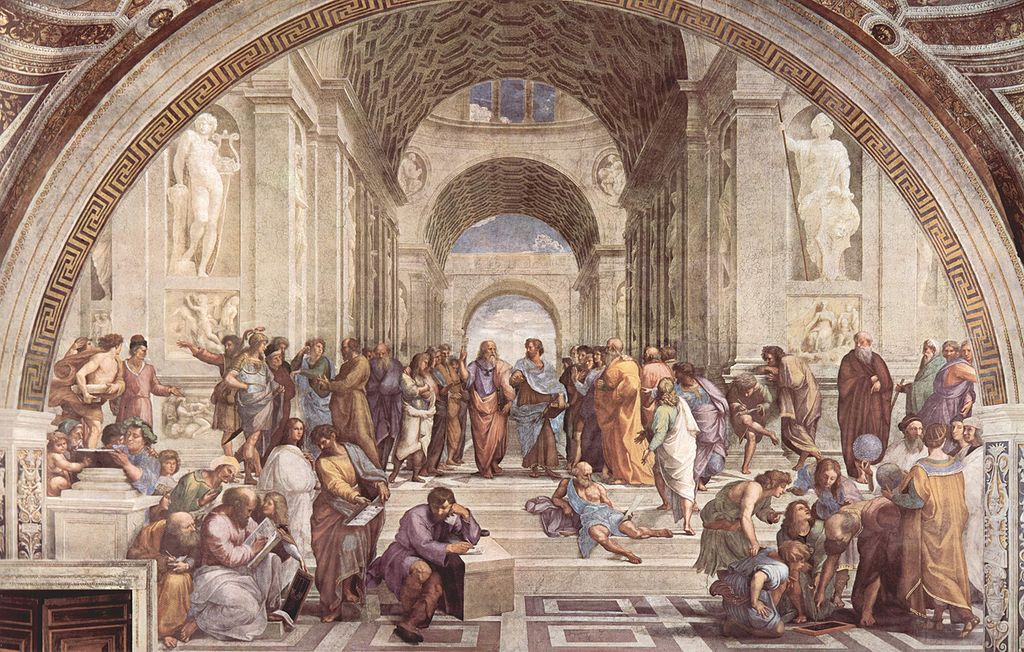 La Escuela de Atenas, Rafael