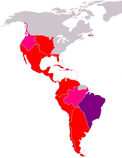 Conjunto de los territorios americanos que en algún momento formaron parte del Imperio Español.