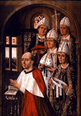 El Cardenal Mendoza, uno de los principales colaboradores de Isabel.