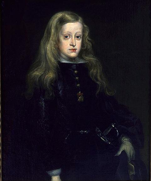 Carlos II con 10 años.