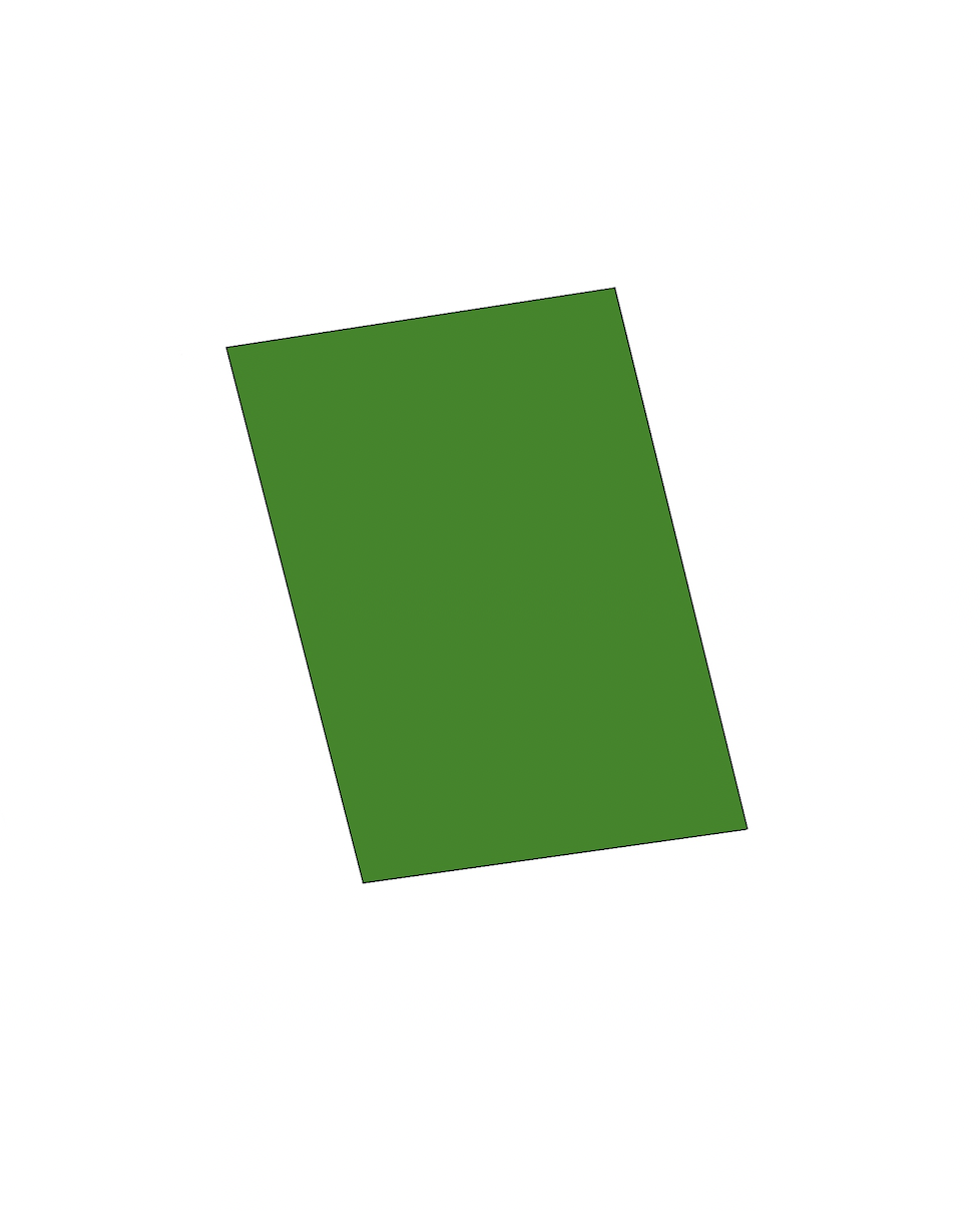 La imagen muestra una tarjeta verde