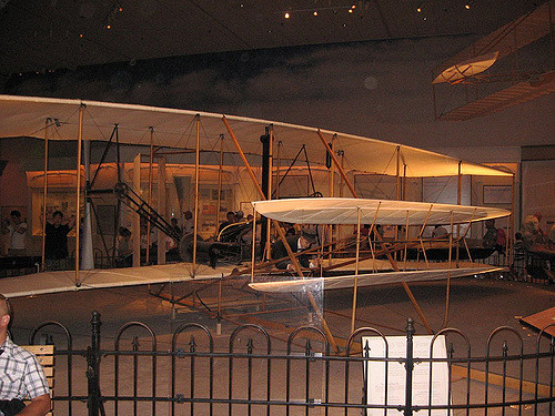 Wright brothers airplane