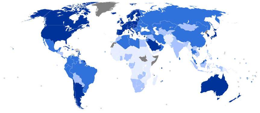 Mapa del desarrollo humano